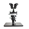 Микроскоп MECHANIC MOS300A-B11 тринокулярный (увеличение 6x-45x/подсветка R16) черно-белый